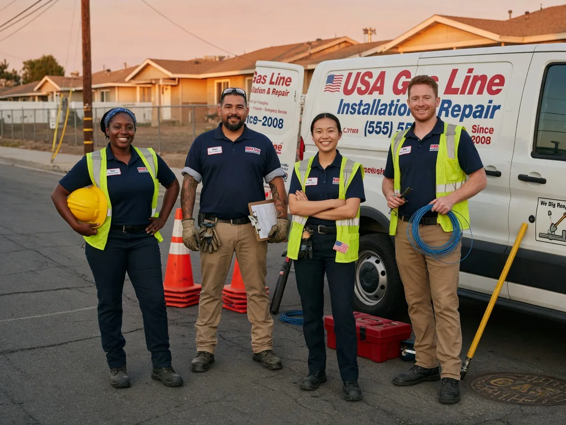Gas Line Installation company in San Elizario, TX